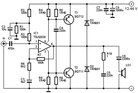 TDA2030 � ��������������� �������������