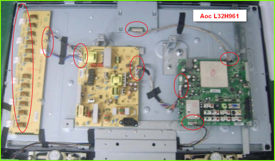 Aoc L32H961 Схема и руководство по ремонту