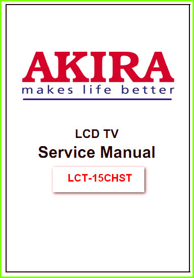 Akira LCT-15CHST Схема и руководство по ремонту