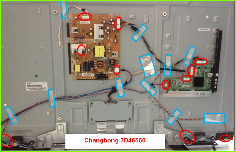 Changhong 3D46560 Схема и руководство по ремонту