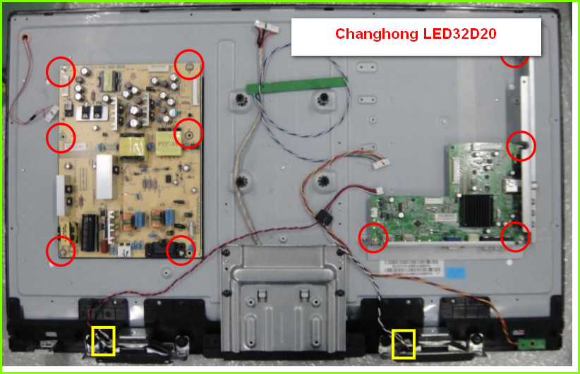 Changhong LED32D20 Схема и руководство по ремонту