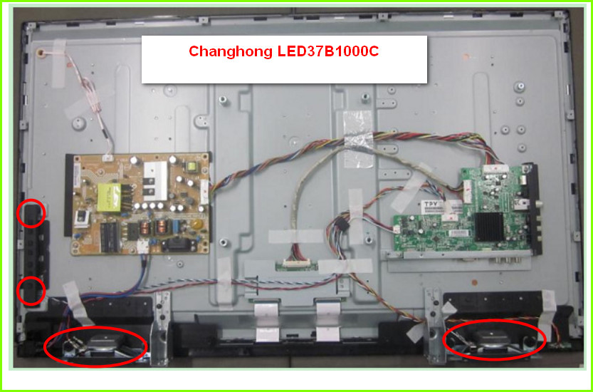 Changhong LED37B1000C Схема и руководство по ремонту