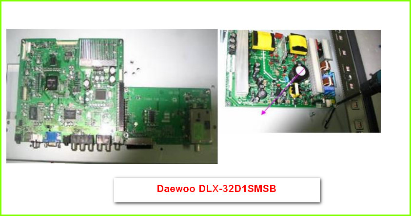 Daewoo DLX-32D1SMSB Схема и руководство по ремонту