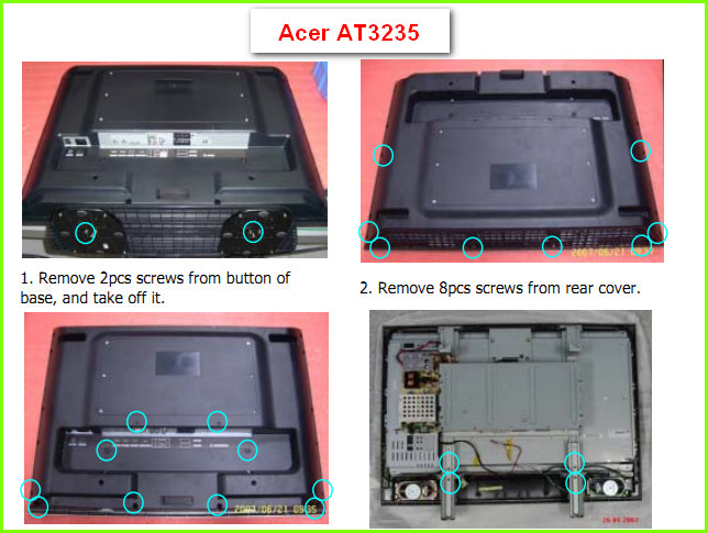 Acer AT3235 сервисная инструкция