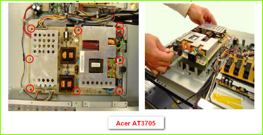 Acer AT3705 сервисная инструкция