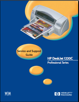 HP DeskJet 1220C Service Manual