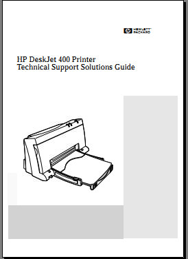 HP DeskJet 400 Service Manual