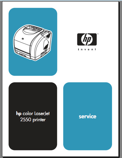 HP laserjet 2550 color  сервисная инструкция
