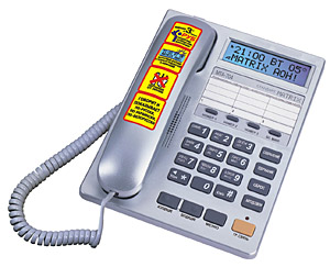 Телефон с АОН МТА-704 MATRIX схема