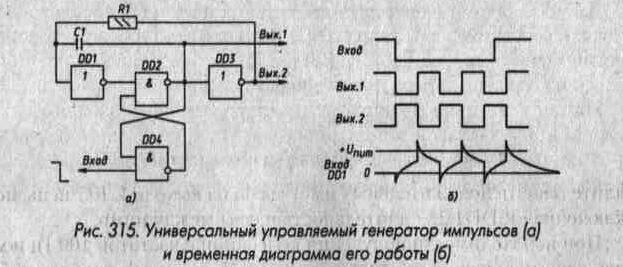 применение цифровых микросхем