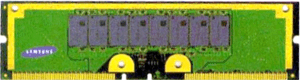 Модуль памяти RDRAM (RIMM) Модуль памяти RDRAM (RIMM)
